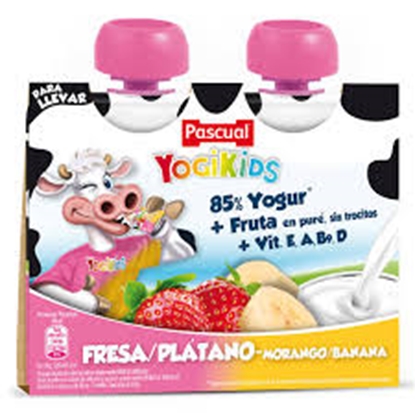 Picture of YOGIKIDS DUO STRAW+BAN 2X80G